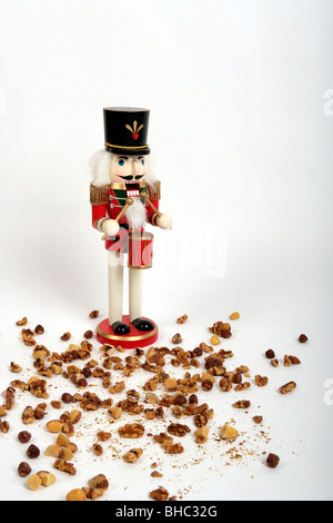 nutcracker soldier drummer nuts christmas ballet Stock Photo