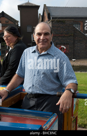 Hercule Poirot David Suchet Actor Stock Photo