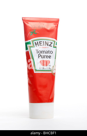 Heinz tomato puree Stock Photo