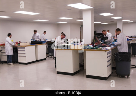 Carbon Fibre Lay-On room "Ross Brawn Engineering" now owned by Mercedes. Brackley Northants UK 2010 2010s HOMER SYKES Stock Photo