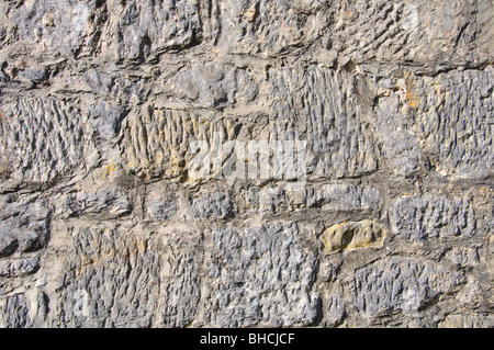 Old stone wall Stock Photo