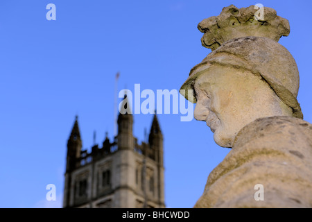 Roman Baths - City of Bath, Somerset - England Stock Photo