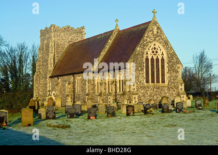 St Botolph, Limpenhoe Church, Norfolk, England, Stock Photo