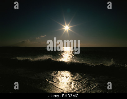 Shonan seashore. Shonan, Odawara, Kanagawa Prefecture, Japan Stock Photo