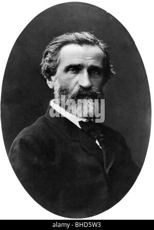 Verdi, Giuseppe, 10.10.1813 - 27.1.1901, Italian composer, portrait, 1867,