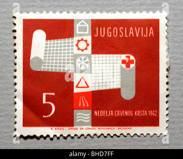 Yugoslavia Jugoslavija Postage Stamp. Stock Photo
