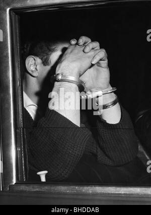 Police arresting and handcuffing a man in London Stock Photo - Alamy