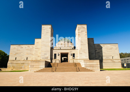 CANBERRA, Australia - Exterior of the Australian War Memorial in Canberra, ACT, Australia The Australian War Memorial, in Canberra, is a national monument commemorating the military sacrifices made by Australians in various conflicts throughout history. Stock Photo