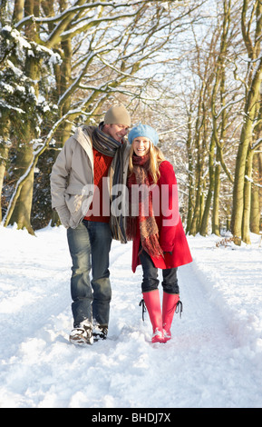 http://l450v.alamy.com/450v/bhdj7x/couple-walking-through-snowy-woodland-bhdj7x.jpg