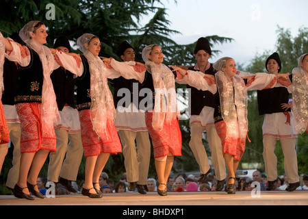 Romania,Folklore Costumes,Traditional clothing,International Festival of Folklore,Kazalnak,Bulgaria,Folklore Costume Stock Photo