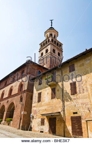 Europe Italy Piedmont Saluzzo Casa Cavassa Stock Photo ...