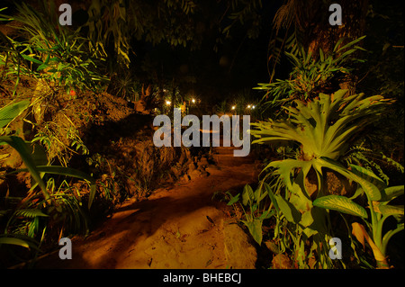 Ecovillage Nam Lik. Laos Stock Photo