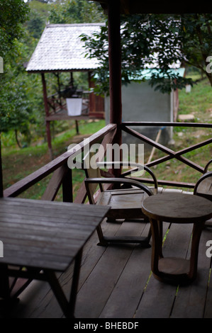 Ecovillage Nam Lik, Laos Stock Photo