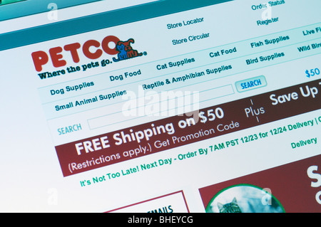 Petco website outlet