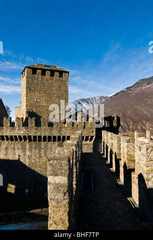 Montebello Castle Bellinzona Stock Photo - Alamy