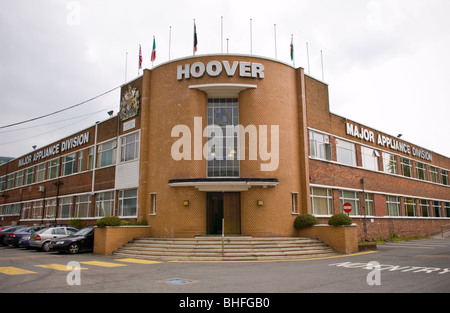 Exterior of the Hoover factory in Merthyr Tydfil South Wales UK Stock Photo