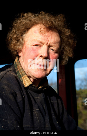 Irish farmer, County Limerick Stock Photo