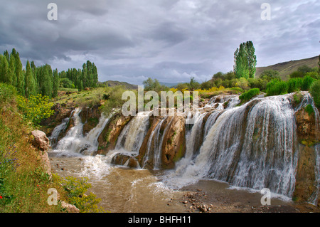 Muradiye Waterfall, Van Turkey Stock Photo