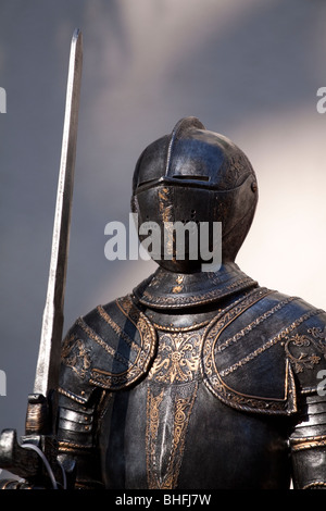 Knight's armor at Lake Constance (Bodensee), Germany Stock Photo