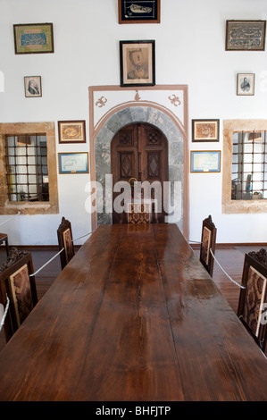 Inside the Islamic Library, Rhodes Old Town, Greece Stock Photo