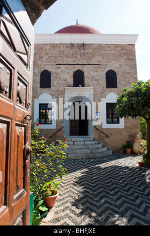 The Islamic Library, Rhodes Old Town, Greece Stock Photo