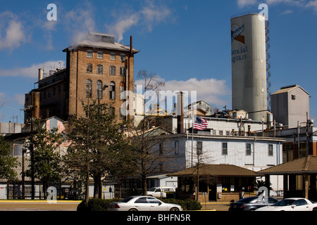 Colonial Sugar Refinery Gramercy, Louisiana, only refinery to be on national historic register Stock Photo