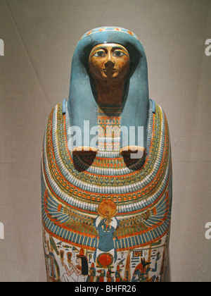 Brooklyn Museum Egyptian mummy Stock Photo