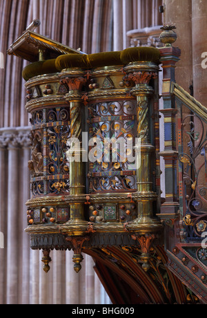 One of (9) images in this short set related to internal aspects and artefacts of Lichfield Cathedral by photographer Peter Wheeler. Stock Photo