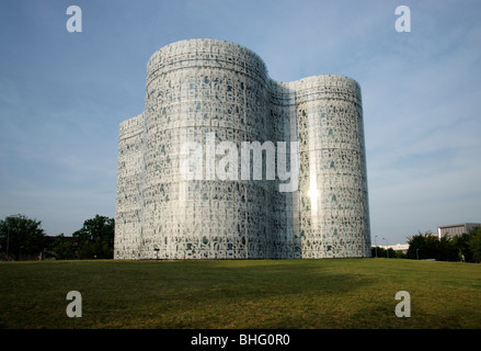 University library, Technical University, Cottbus, Brandenburg, Germany Stock Photo