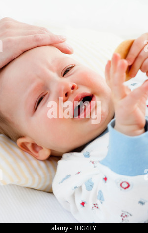 crying baby Stock Photo