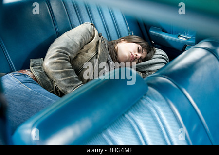 car young sleeping alamy asleep woman