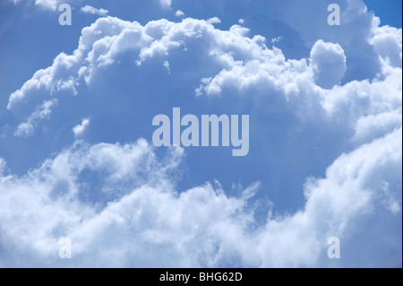 Cumulus clouds Stock Photo