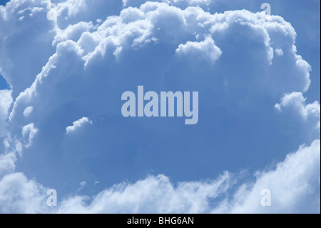 Cumulus clouds Stock Photo