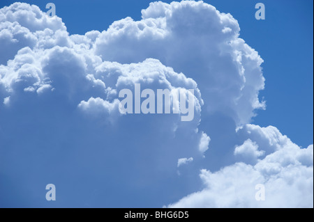 Cumulus clouds Stock Photo