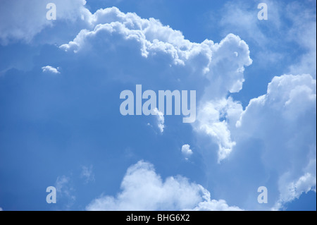 Cumulus clouds Stock Photo