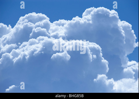 Cumulus clouds Stock Photo