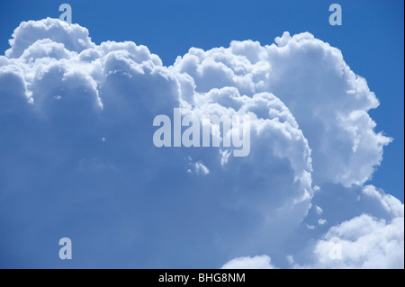 Cumulus clouds Stock Photo