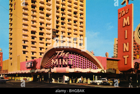 The Mint Casino and Hotel, Las Vegas, Nevada, USA, 1966. Artist: Unknown Stock Photo