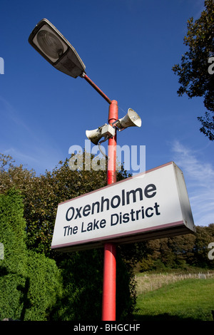 Oxenholme Railway Station Lake District Stock Photo