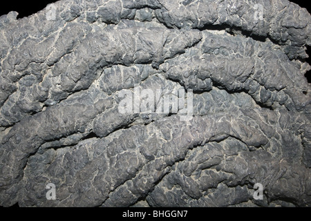 Ropey Basalt Lava Stock Photo