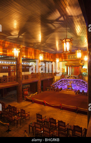 Vietnam, Hue, Citadel, Imperial Enclosure, Royal Theatre, interior, Stock Photo