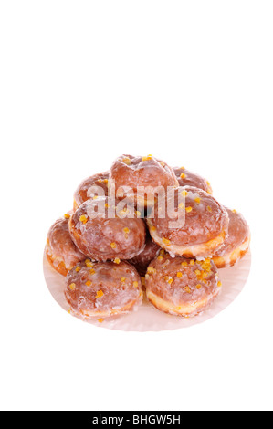 Studio photo of tasty donuts isolated on white background Stock Photo ...