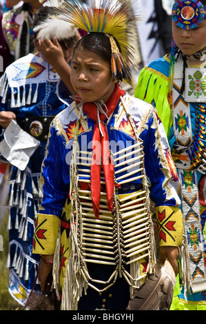 Native American pow wow Taos, New Mexico. Stock Photo