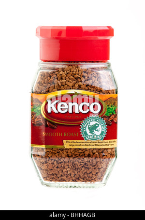 Kenco instant coffee jar Stock Photo