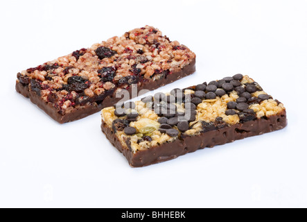 low fat breakfast snack bars Stock Photo