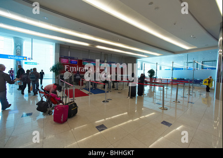 Dibai International Airport Stock Photo