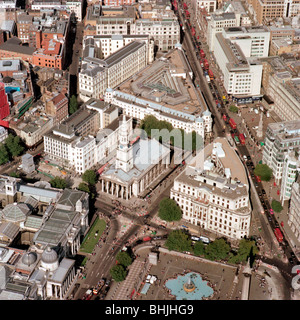 St Martin-in-the-Fields, The National Gallery, Trafalgar Square and The Strand, London, 2002.  Artist: EH/RCHME staff photographer Stock Photo