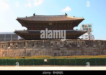 Dongdaemun Gate, Great Eastern Gate, Seoul, South Korea, Asia Stock Photo