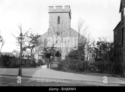 St Alphege's Church, Seasalter, Whitstable, Kent, 1890-1910. Artist: Unknown Stock Photo
