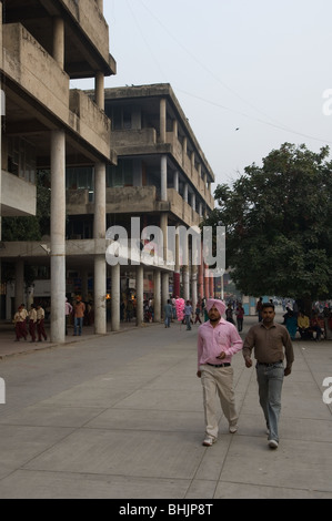 Le Corbusier's Chandigarh, Punjab, India Stock Photo